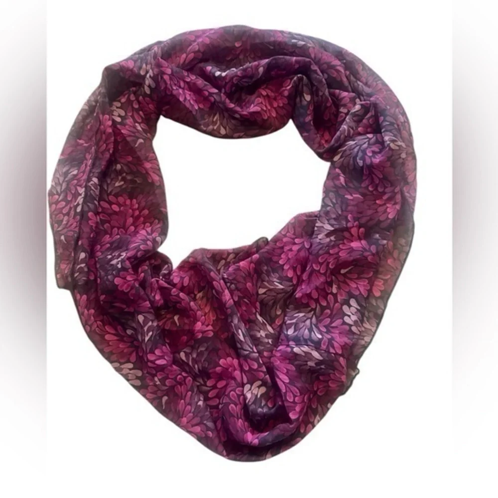 Magenta Infinity Scarf - Fuchsia and Magenta